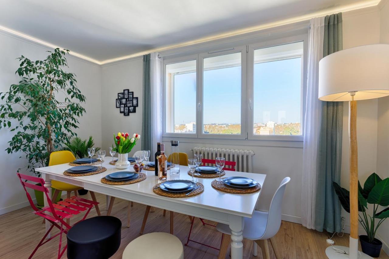 Appartamento Nid Panoramique VUE WOW ! SPAdéco - LoungeZEN - Terrasse ensoleillée - arrivée autonome - Netflix - emplacement idéal - Lumineux - rénové à neuf - Wifi Fibre - Montpellier Esterno foto