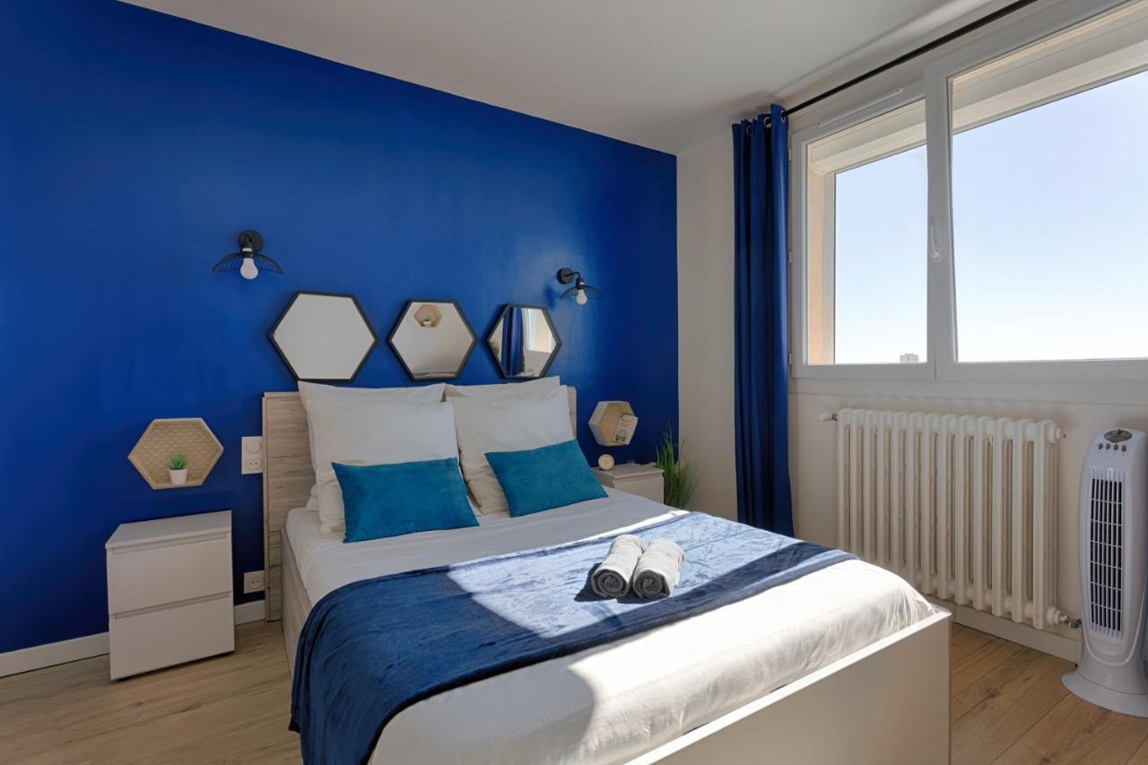 Appartamento Nid Panoramique VUE WOW ! SPAdéco - LoungeZEN - Terrasse ensoleillée - arrivée autonome - Netflix - emplacement idéal - Lumineux - rénové à neuf - Wifi Fibre - Montpellier Esterno foto