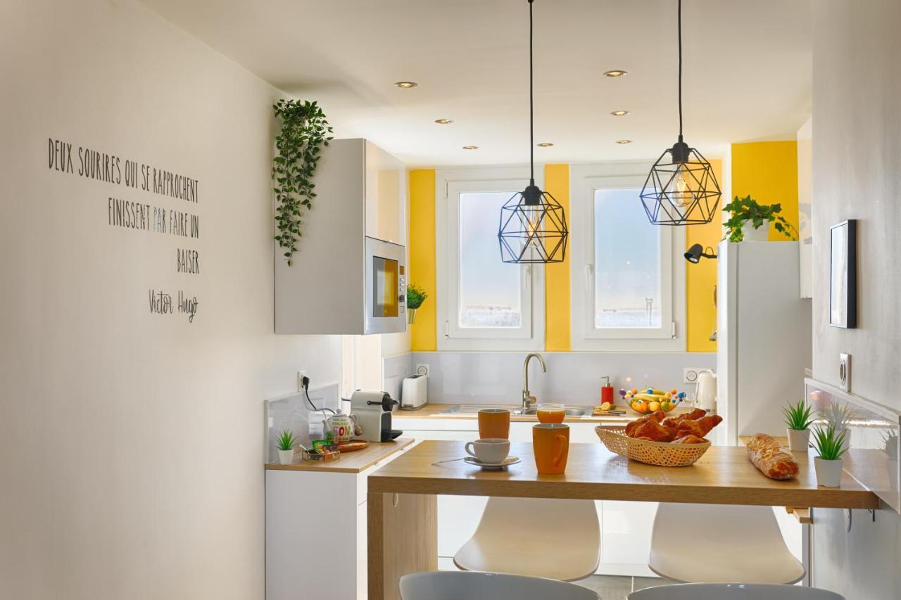 Appartamento Nid Panoramique VUE WOW ! SPAdéco - LoungeZEN - Terrasse ensoleillée - arrivée autonome - Netflix - emplacement idéal - Lumineux - rénové à neuf - Wifi Fibre - Montpellier Esterno foto